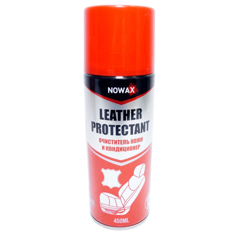 Очиститель кожи LEATHER PROTECTANT, 450 ml (24 шт) NOWAX