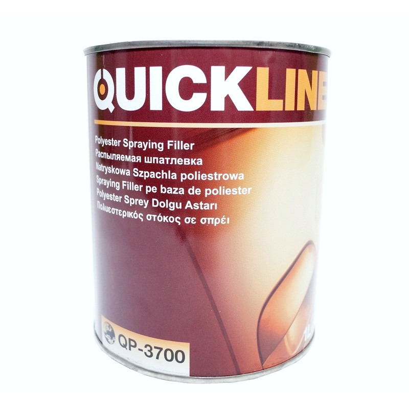 Жидкая распыляемая шпатлевка QUICKLINE QP-3700