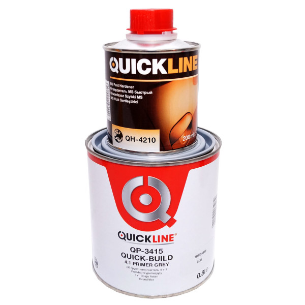 Грунт-наполнитель QuickLine 2K 4:1 0,8л + отвердитель (QP-3415/3417) 