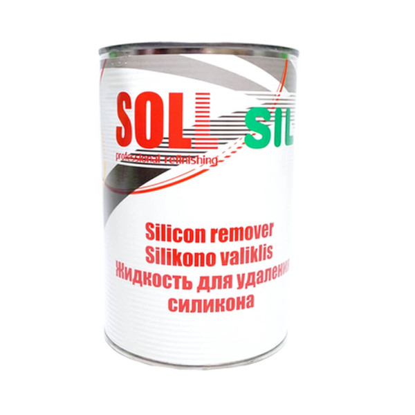 Обезжириватель SOLL  Silicon remover 1л (12шт/уп)