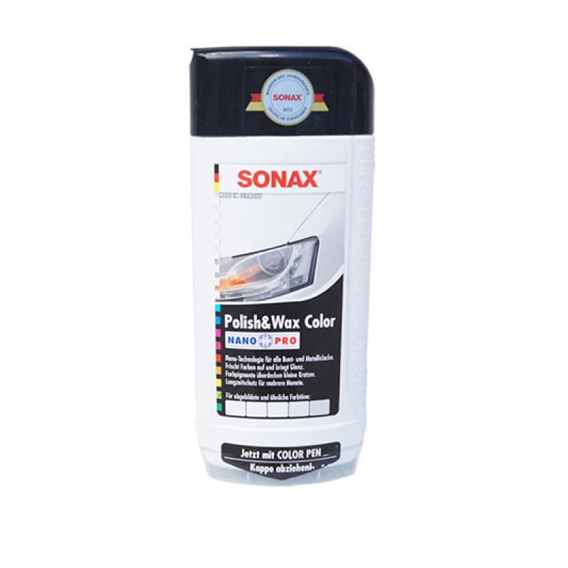 Білий кольоровий поліроль із воском карнаубу SONAX