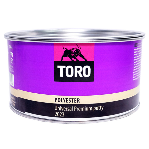 Универсальная полиэфирная шпатлевка TORO Premium (2023) 1,8 кг