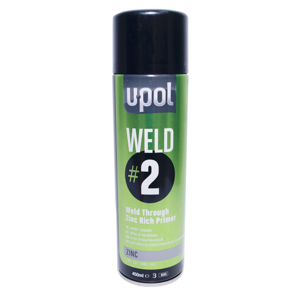 Грунт проваривающий U-POL WELD Цинк в аэрозоли